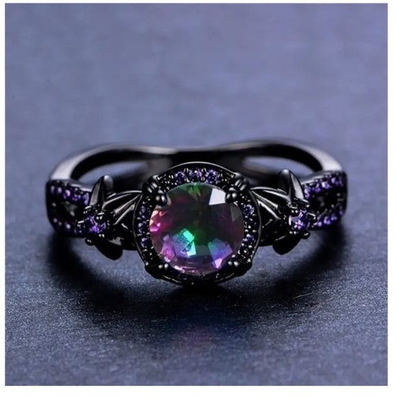 NWT Black Ion Mystic Ring - Picture 3 of 4